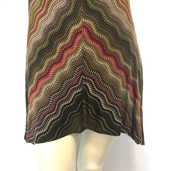 ALLEN B by Allen Schwartz BOHO Halter Dress SIZE L - Picture 3 of 7